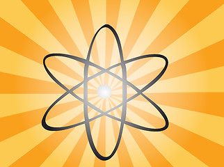 Image showing Atomic symbol