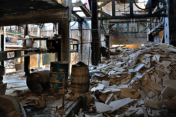 Image showing abandoned marble processing factory