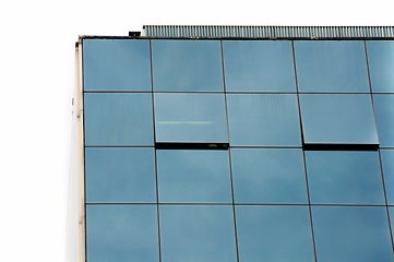 Image showing office building glass facade