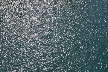 Image showing sunshine on sea water