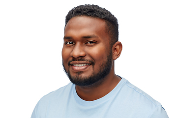 Image showing portrait of smiling young african american man