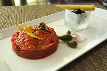 Image showing Beef tartare
