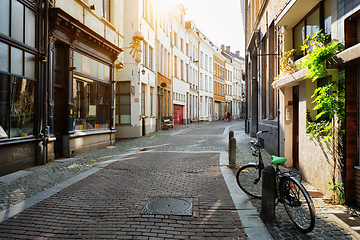 Image showing Antwerp street, Belgium