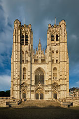 Image showing Cathedral of St. Michael and St. Gudula in Brussels, Belgium