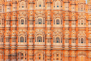 Image showing Hawa Mahal Palace of the Winds , Jaipur, Rajasthan