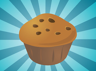 Image showing Cupcake illustration