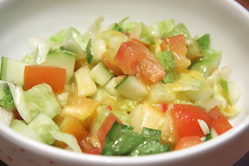 Image showing Fresh salad