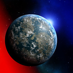 Image showing Planet earth illustration