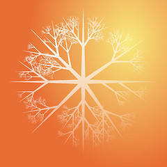 Image showing Snowflake illustration