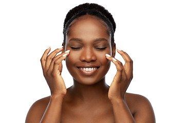 Image showing portrait of young african american woman