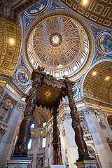 Image showing Saint Peter in Rome: Cupola Decoration