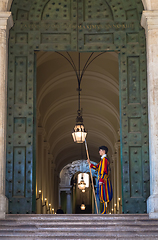 Image showing Pontifical Swiss Guard