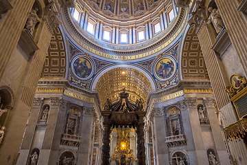 Image showing Saint Peter in Rome: Cupola Decoration
