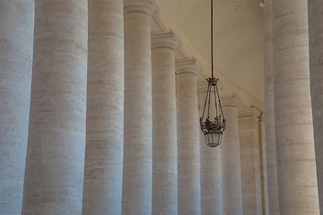 Image showing Bernini Colonnade at Vatican