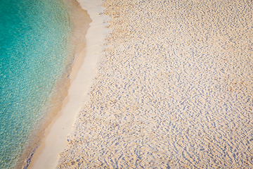 Image showing Cala en Turqueta (Turqueta Beach) in Menorca, Spain