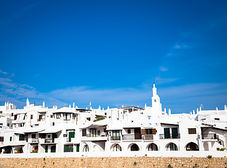 Image showing Traditional village in Menorca, Spain