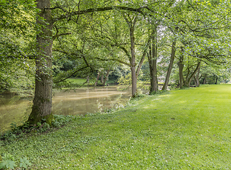 Image showing idyllic park scenery