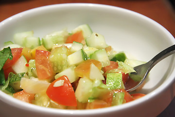 Image showing Fresh salad