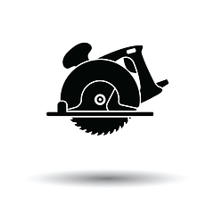 Image showing Circular saw icon