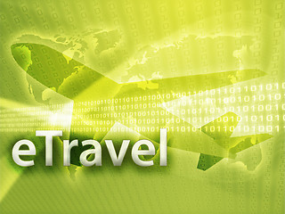 Image showing Online travel