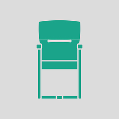 Image showing Guest office chair icon