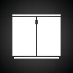 Image showing Office cabinet icon