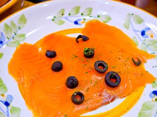 Image showing Norwegian smoked salmon