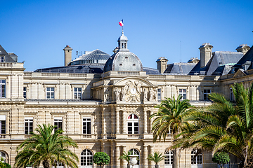 Image showing Luxembourg Palace and Gardens, Paris