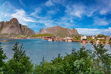 Image showing Lofoten is an archipelago in the county of Nordland, Norway.