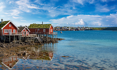 Image showing Lofoten is an archipelago in the county of Nordland, Norway.