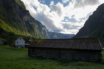 Image showing Gudvangen, Sogn og Fjordane, Norway