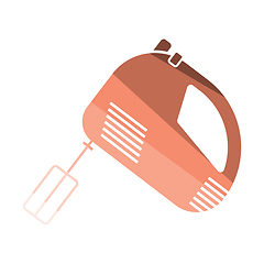 Image showing Kitchen hand mixer icon