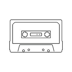 Image showing Audio cassette  icon