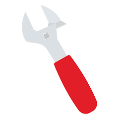 Image showing Adjustable wrench  icon