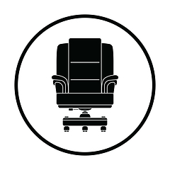 Image showing Boss armchair icon