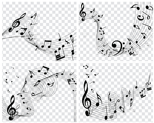 Image showing Musical Designs