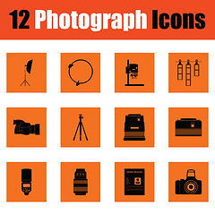 Image showing Photography icon set