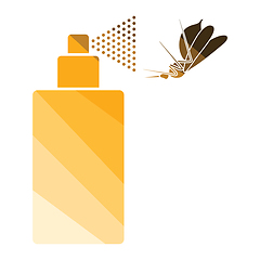 Image showing Mosquito spray icon