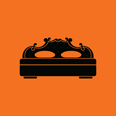 Image showing King-size bed icon