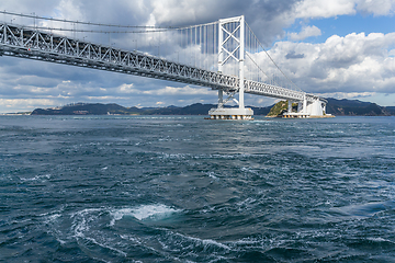 Image showing Onaruto Bridge and Whirlpool