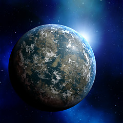 Image showing Planet earth illustration