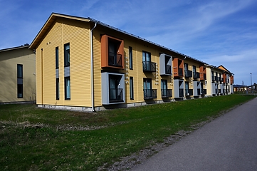 Image showing residential area of typical houses