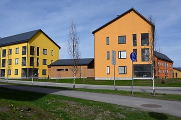 Image showing residential area of typical houses