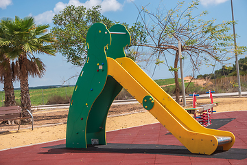 Image showing slide and play area