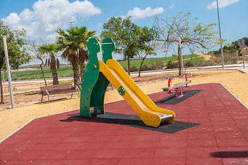 Image showing slide and play area