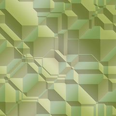 Image showing Angular geometric shapes