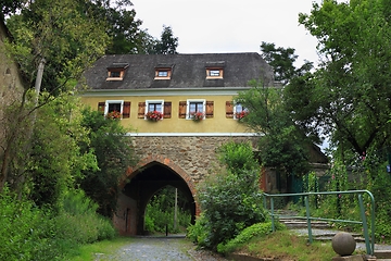 Image showing Gate by defence wall in Goerlitz