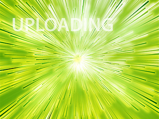 Image showing Uploading illustration