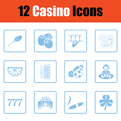 Image showing Casino icon set