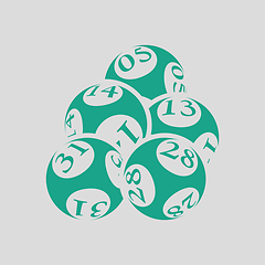 Image showing Lotto balls icon